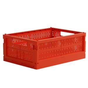 Made Crate Foldekasse - Midi - 33x24x13 cm - So Bright Red