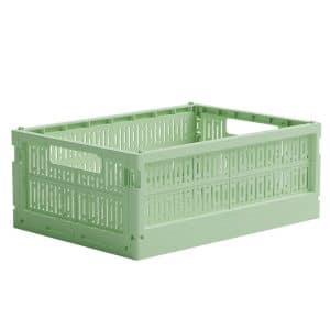 Made Crate Foldekasse - Midi - 33x24x13 cm - Spring Green