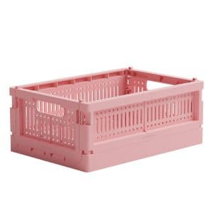 Made Crate Foldekasse - Mini - 24x17x9,5 cm - Candyfloss Pink
