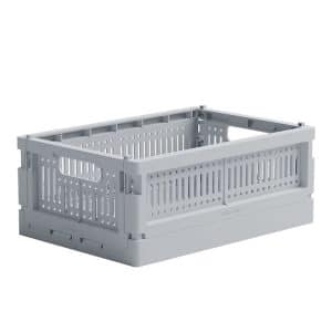 Made Crate Foldekasse - Mini - 24x17x9,5 cm - Misty Grey