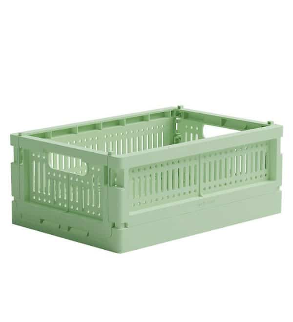 Made Crate Foldekasse - Mini - 24x17x9,5 cm - Spring Green