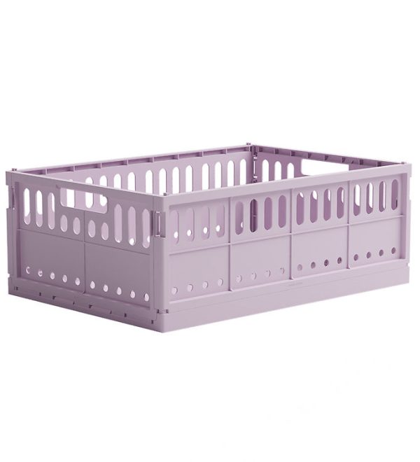 Made Crate Foldekasse - Maxi - 48x33x17,5 cm - Lilac