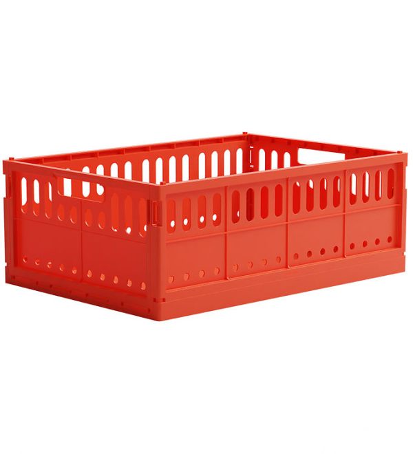 Made Crate Foldekasse - Maxi - 48x33x17,5 cm - So Bright Red