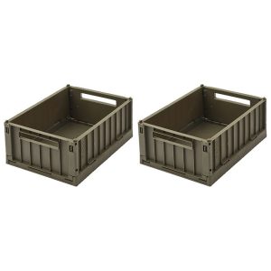 Liewood Foldekasser - 25x18x9,5 cm - Small - Weston - 2-pak - Ar