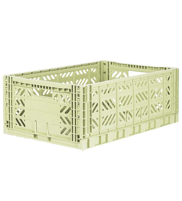 Aykasa Foldekasse - 60x40x22 cm - Maxi - Lime Cream