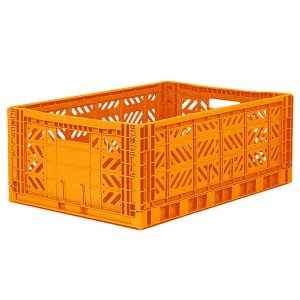 Aykasa Foldekasse - 60x40x22 cm - Maxi - Neon Orange