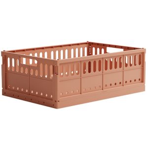 Made Crate Foldekasse - Maxi - 48x33x17,5 cm - Peachy