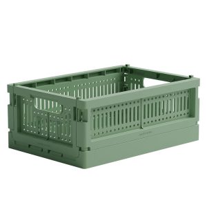 Made Crate Foldekasse - Mini - 24x17x9,5 cm - Green Bean Green