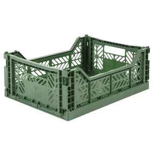 Aykasa Foldekasse - 40x30x15 cm - Midi - Almond Green