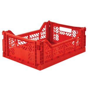 Aykasa Foldekasse - 40x30x15 cm - Midi - Rød