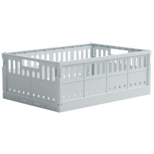 Made Crate Foldekasse - Maxi - 48x33x17,5 cm - Ice Cube Blue
