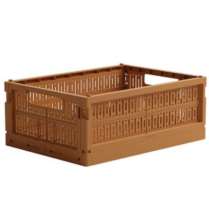 Made Crate Foldekasse - Midi - 33x24x13 cm - Toffee