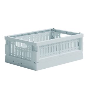 Made Crate Foldekasse - Mini - 24x17x9,5 cm - Ice Cube Blue