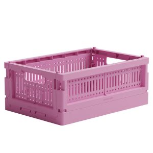 Made Crate Foldekasse - Mini - 24x17x9,5 cm - Soft Fuchsia