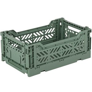 Aykasa Foldekasse - 27x17x11 cm - Mini - Almond Green