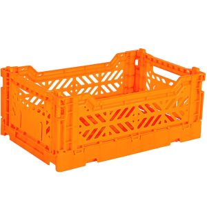 Aykasa Foldekasse - 27x17x11 cm - Mini - Neon Orange