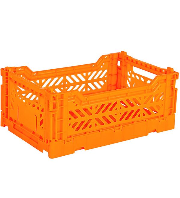 Aykasa Foldekasse - 27x17x11 cm - Mini - Neon Orange