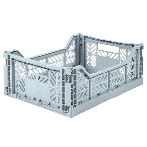 Aykasa Foldekasse - 40x30x15 cm - Midi - Pale Blue