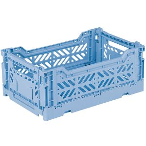 Aykasa Foldekasse - 27x17x11 cm - Mini - Baby Blue