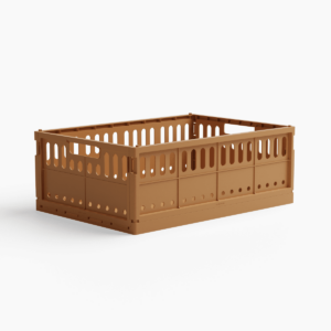 Foldekasse maxi (15 farver) - Brun - 34cm x 48cm x 17cm - Sigrid