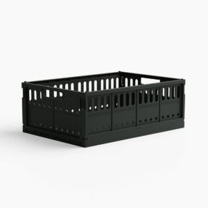 Foldekasse maxi (15 farver) - Sort - 34cm x 48cm x 17cm - Sigrid