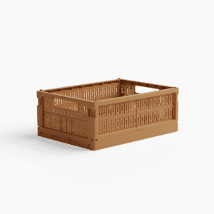 Foldekasse midi (16 farver) - Brun - 24cm x 34cm x 13cm - Sigrid
