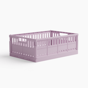 Foldekasse maxi (15 farver) - Lilac - 34cm x 48cm x 17cm - Sigrid